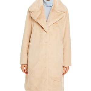 Aqua Cream Teddy Jacket